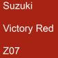 Preview: Suzuki, Victory Red, Z07.